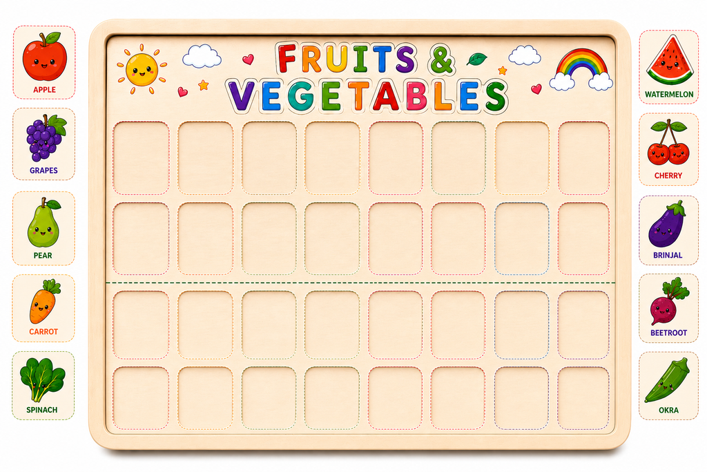 Fruits & Vegetables Puzzle
