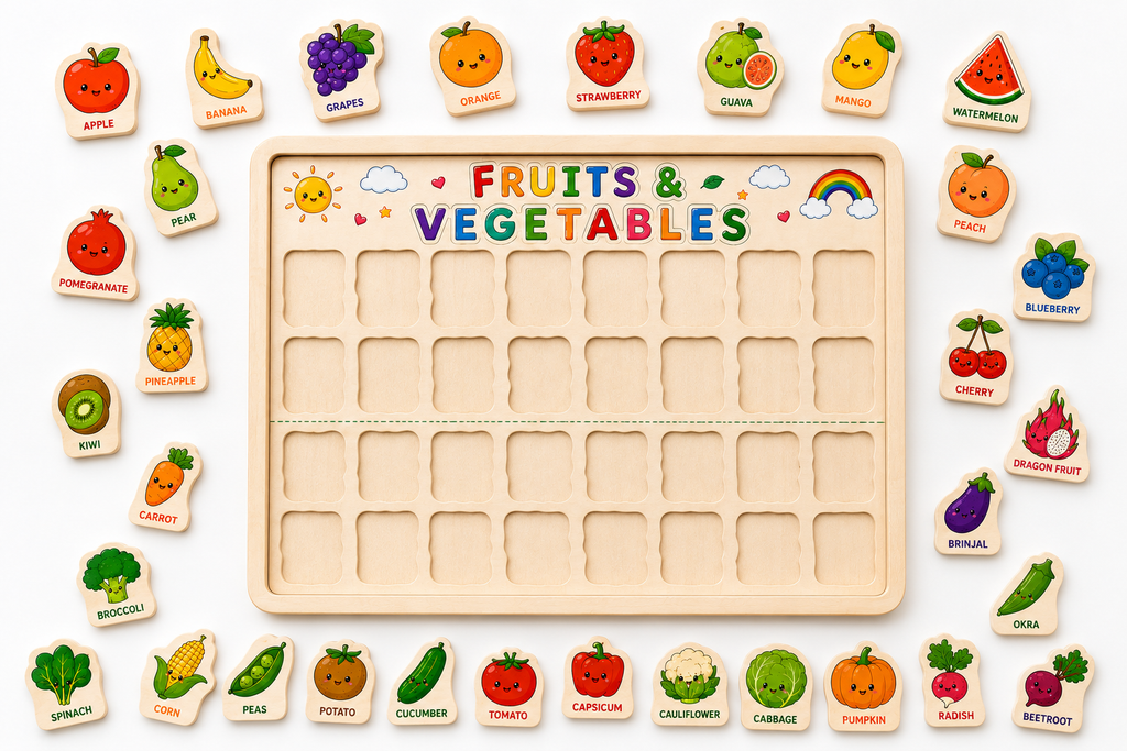 Fruits & Vegetables Puzzle