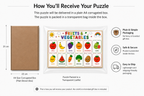 Fruits & Vegetables Puzzle (A4 Size)