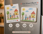 AI Anime Fridge Magnet