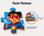 Little Superhero MDF Puzzle